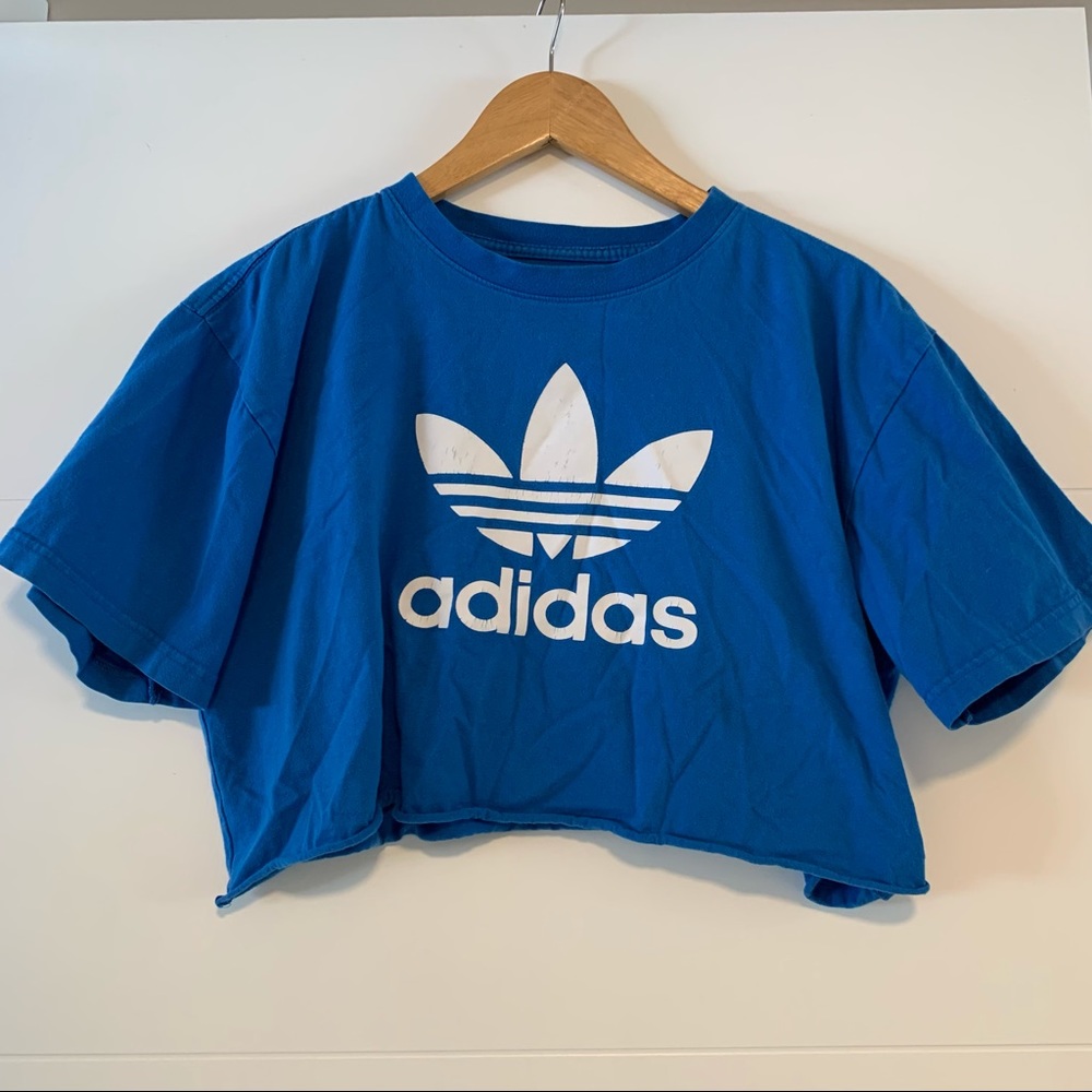 Adidas | Branded Crop Tee Shirt